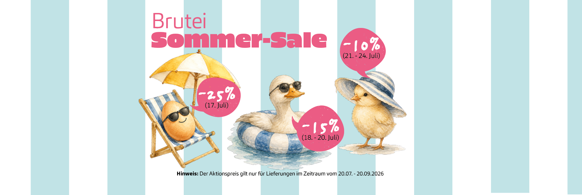 Sommer Sale 25-15-10
